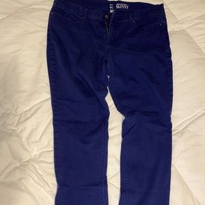 Indigo Blue Skinny Jeans